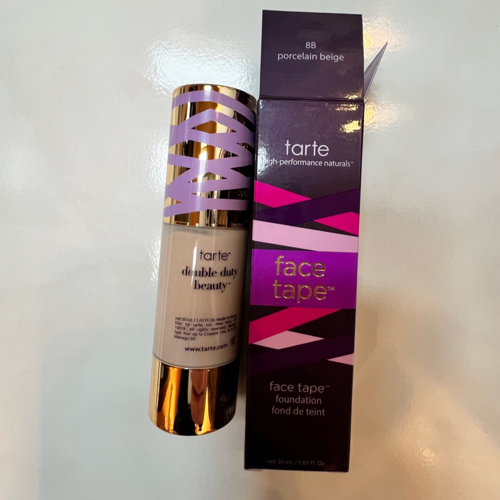 Tarte Facetape foundation porcelain beige. Brand new and never used.